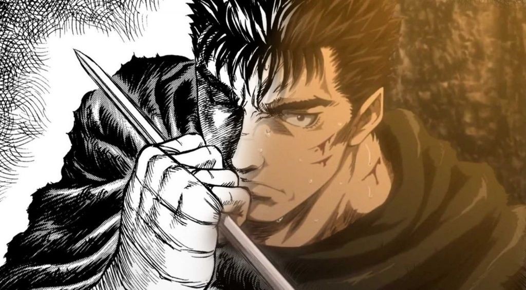 How well does the Berserk anime follow the manga, and what is the